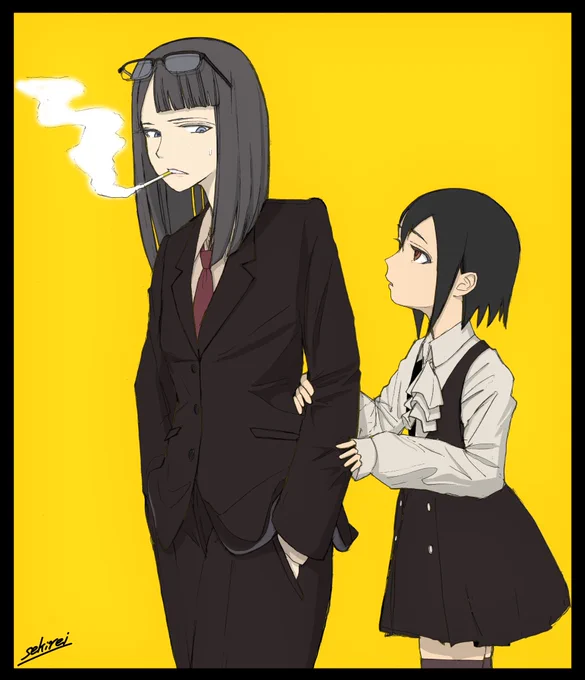 先祖返り金森×浅草

久々のknas絵がネタ絵ですみません 
