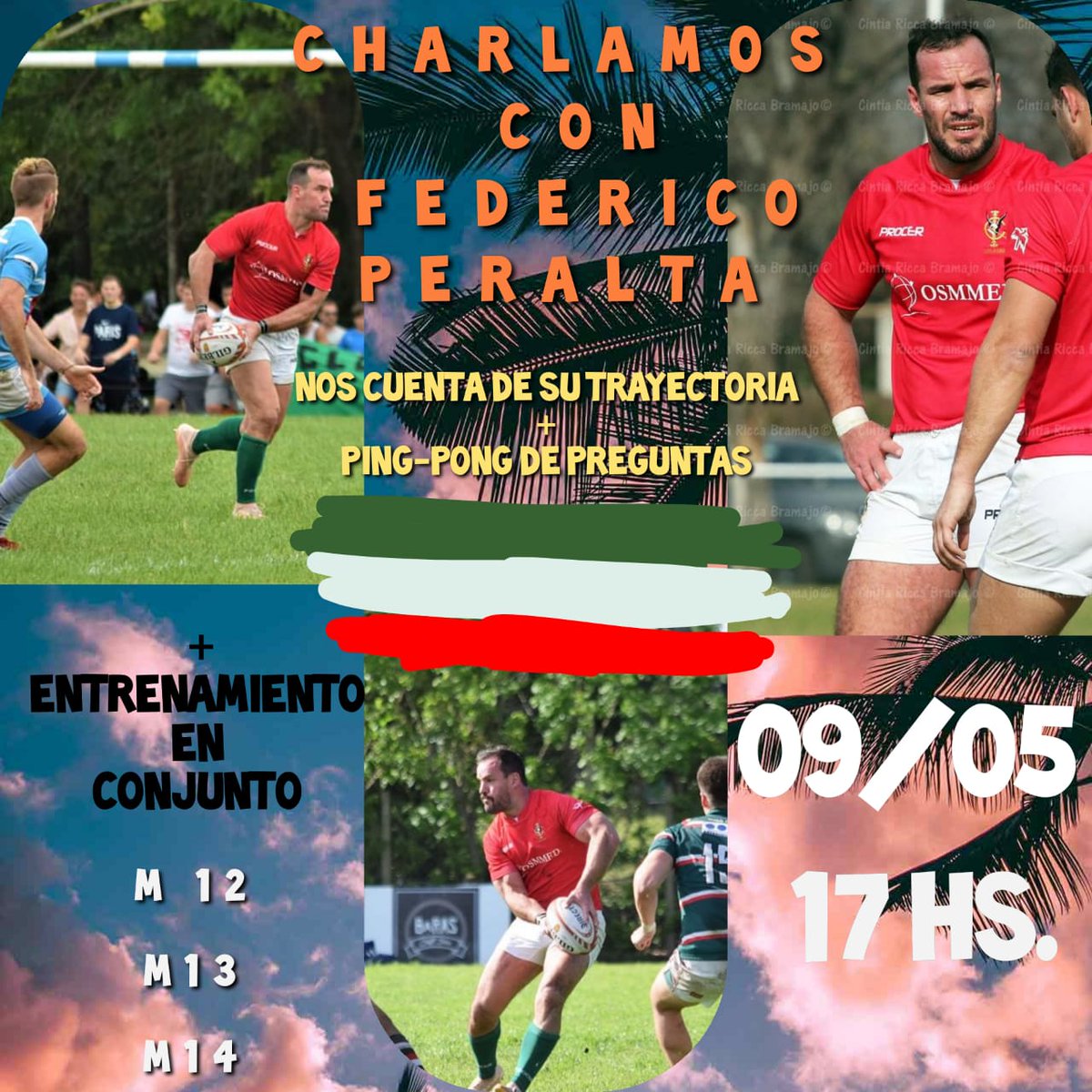 Uno de los referentes de nuestro #PlantelSuperior, Federico Peralta, charlará mañana vía Zoom con jugadores de nuestras divisiones #Infantiles. ¡Gracias, Fede!