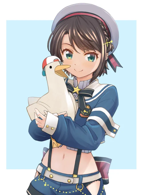 描け麻雀で負けて「大空スバル」でお題いただきました。
ハイ喜んでー!!というか一枚でいいんですか?スバルならもっと描きますよ??
あ、一枚でいい?そうですか……じゃ、差分で

#プロテインザスバル
#同人作家さんの描け麻雀 