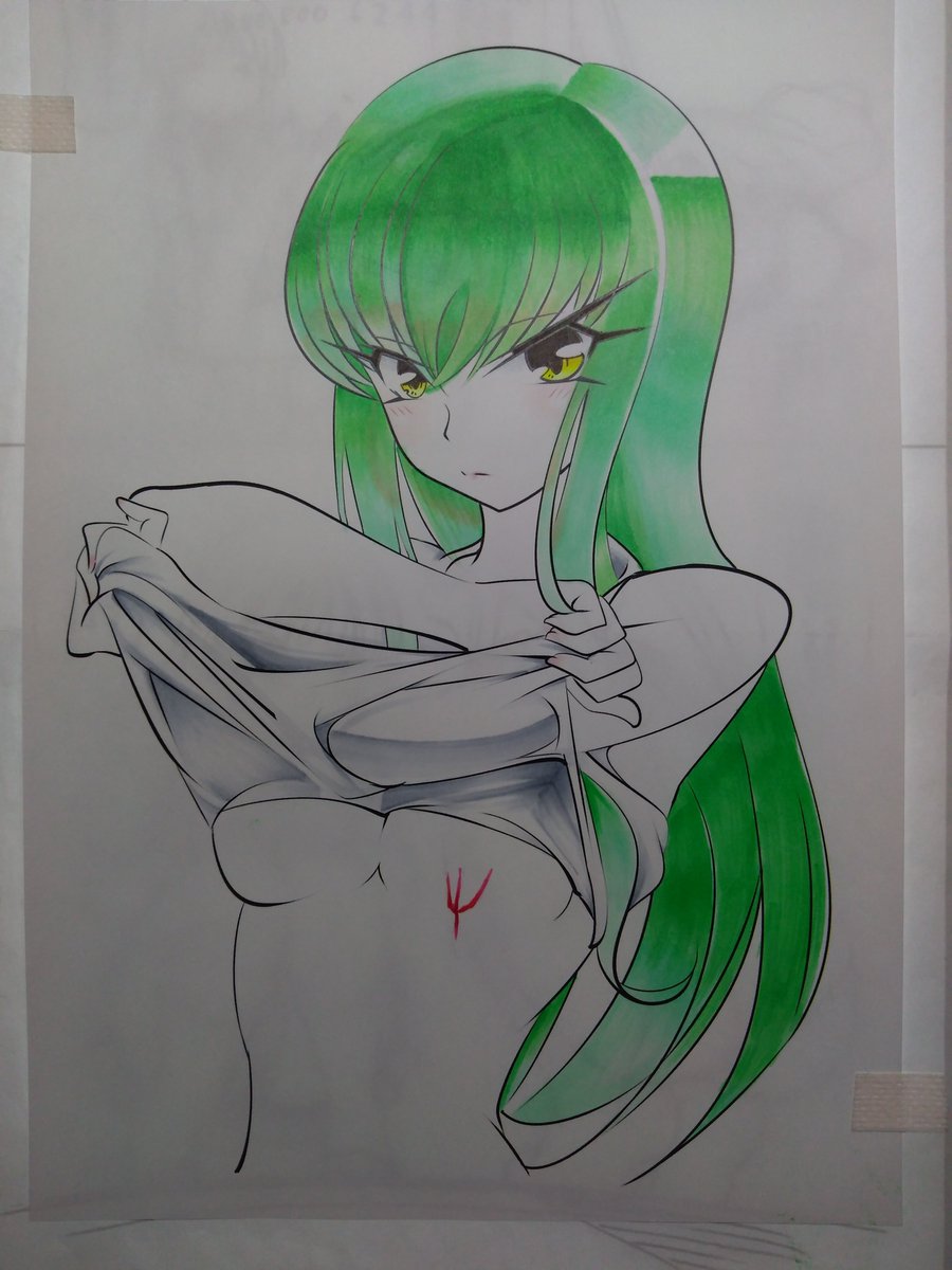 レイロウさん コピックペン でも描く アナログ C2 ルルーシュ シーツー コードギアス反逆のルルーシュ コードギアス反逆のルルーシュr2 コードギアス復活のルルーシュ コードギアスr2 コードギアス アニメ アニメ好きと繋がりたい 女の子