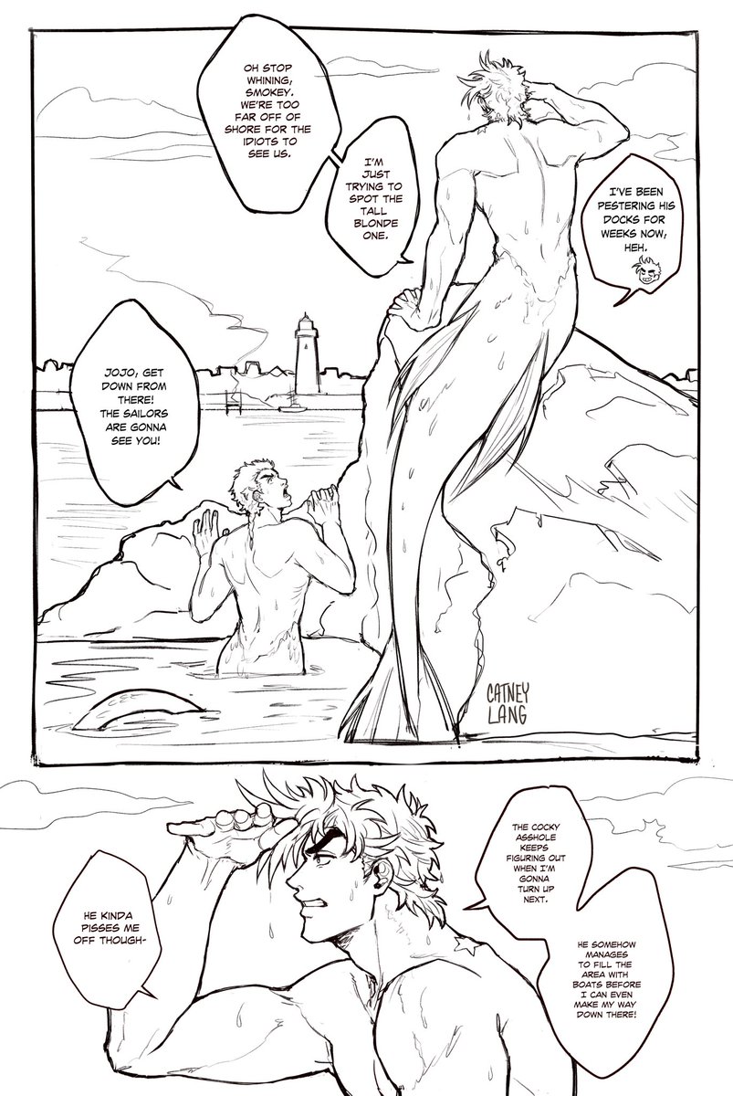 I worked way too long on this but take my caejose contribution for mermay :^) 
