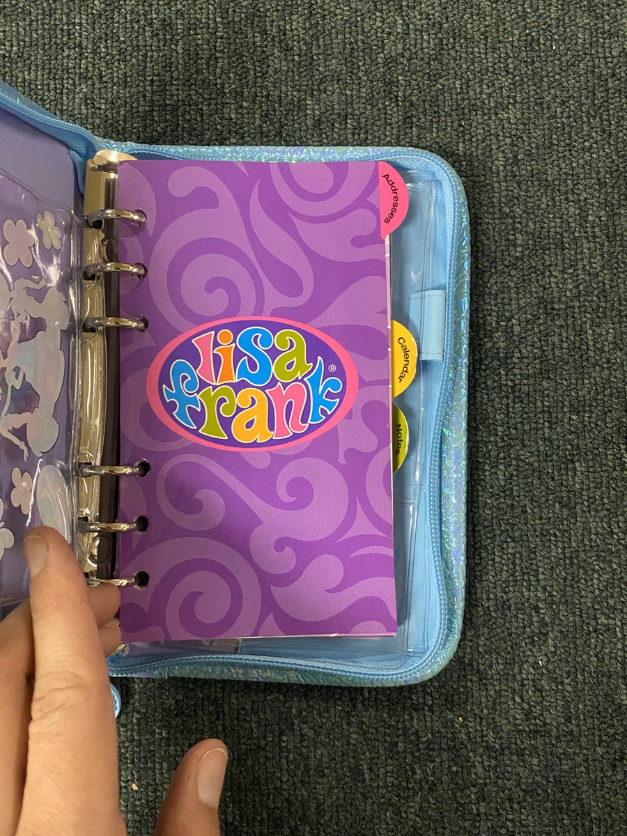 cschutz8's tweet photo. @LisaFrank I can’t describe my happiness that I found this. Talk about my 2020 planner https://t.co/HGmpsymsB8