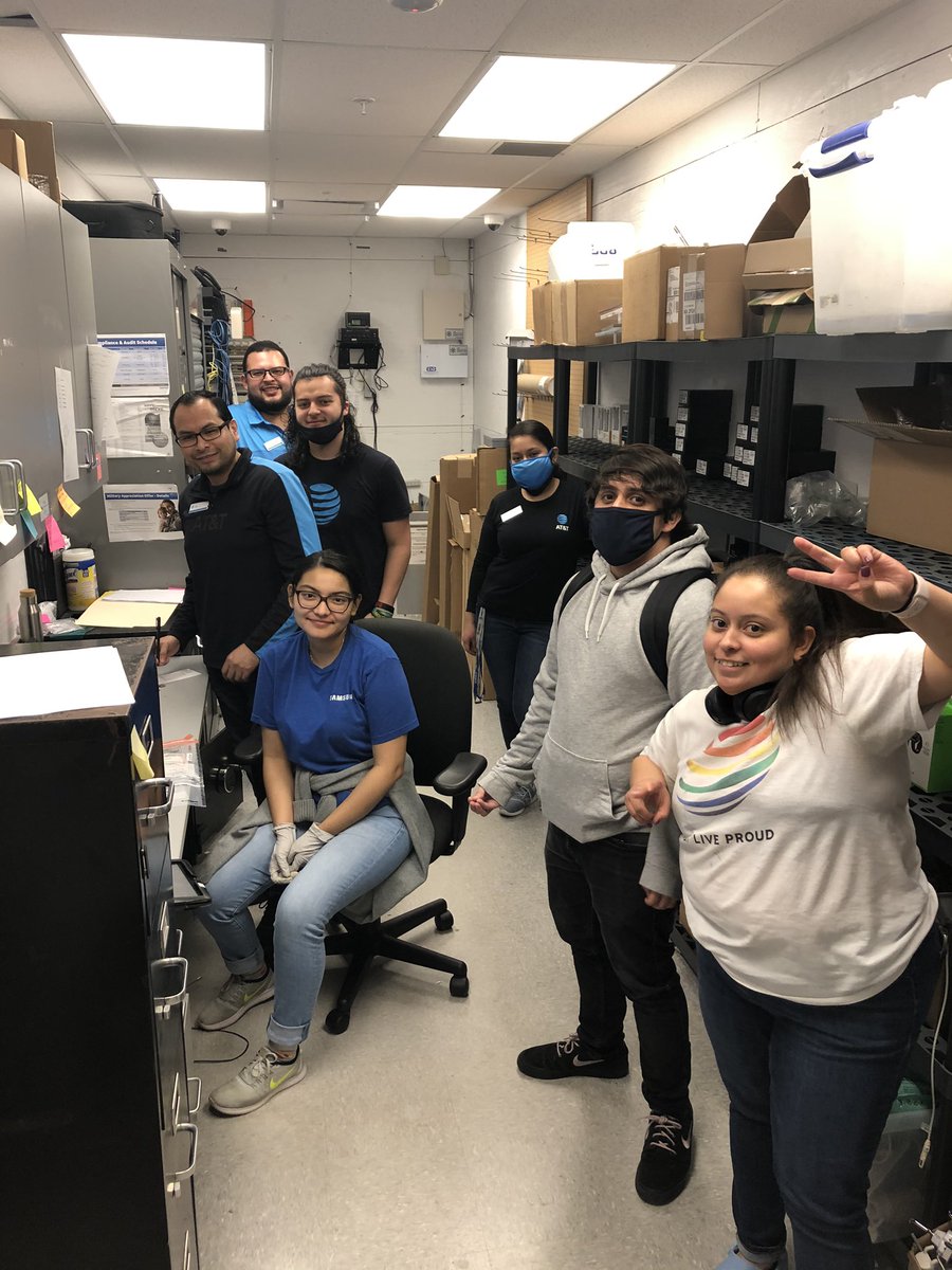 Proud of my team for MAXIMIZING and helping our customers in need! 3 AT&amp;T TVs, 6 PPVs, and 100% Positive ATTitude!!! #NothingWalks @ATT_Carlitos <a href="/SusanaH414/">Susana Hernandez</a> <a href="/dreamteam_Ahmed/">Furqan Ahmed</a> <a href="/jd4180/">John Denning</a> <a href="/404girl/">Betsy Francis</a>
