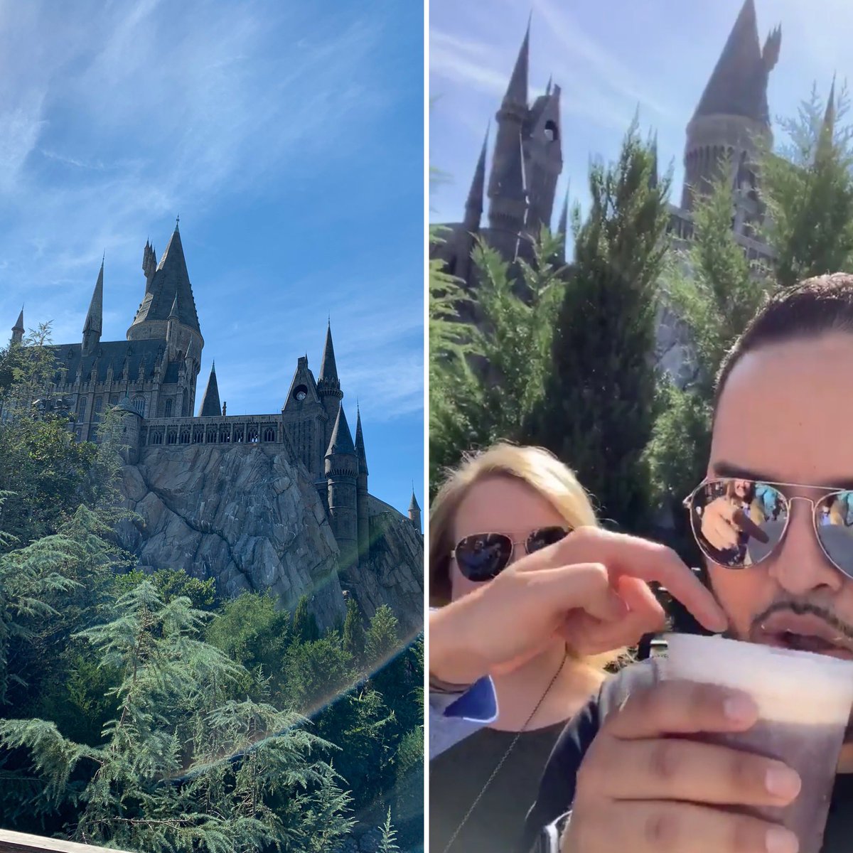 JohnRiveraCC's tweet photo. Anyone who knows me knows I’m a @HarryPotterFilm @jk_rowling obsessed fan! So since Hogwarts isn’t a town, I am going #DiagonAlley or #Hogsmeade for favorite #MovieTown! Flashback to my @UniversalORL #WizardingWorld trip! Can’t wait to go back. #Ravenclaw #HP #ATTSpiritWeek https://t.co/6uhL4mVTga