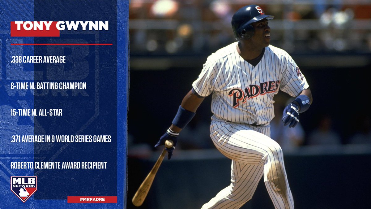 Get to know Tony Gwynn, kids. 👀
 
Watch #MrPadre’s 6-hit game from 1993 next at 3pm ET!