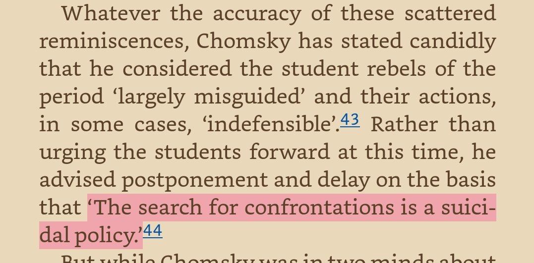 That's what he says about Antifa too.