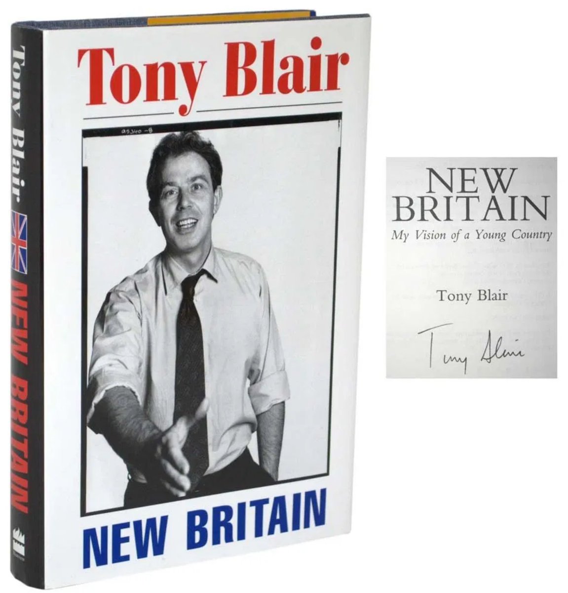Blair’s solution was to turn the UK into what he called ‘a new nation-state’: “A new Britain for a new world. Britain as one nation. Britain as a young country again.” 3/x