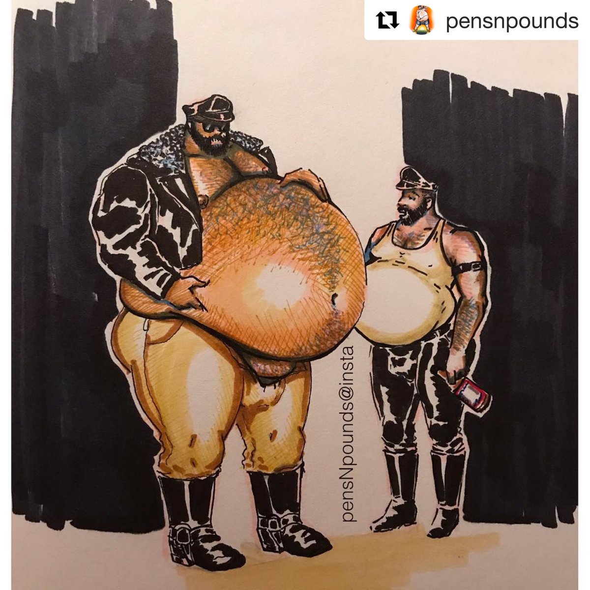 PNpounds's tweet photo. ... HAPPY 100th BIRTHDAY Tom Of Finland! ...
#Toms100 #TomOfFinland https://t.co/QjvmpvmU4r