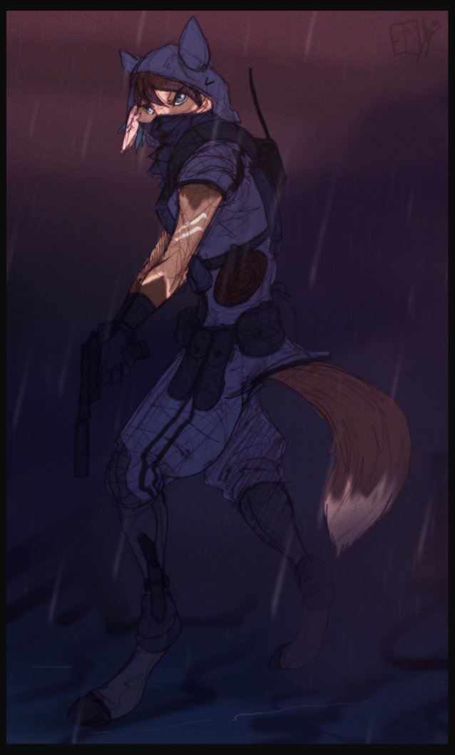 FoxtrotTrouble's tweet photo. A commission I got from an artist I can't find anymore D: too bad because it's one of my favorites! Don't take file naming for granted!

#digitalart #furryoc #fursona https://t.co/PLS6hKPTmB