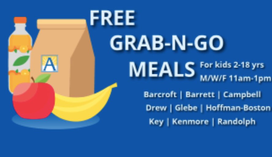 <a href="/BarcroftEagles/">BarcroftEagles</a> can get their grab and go meals from Barcroft starting this Monday, May 11th from 11am-1pm!!!