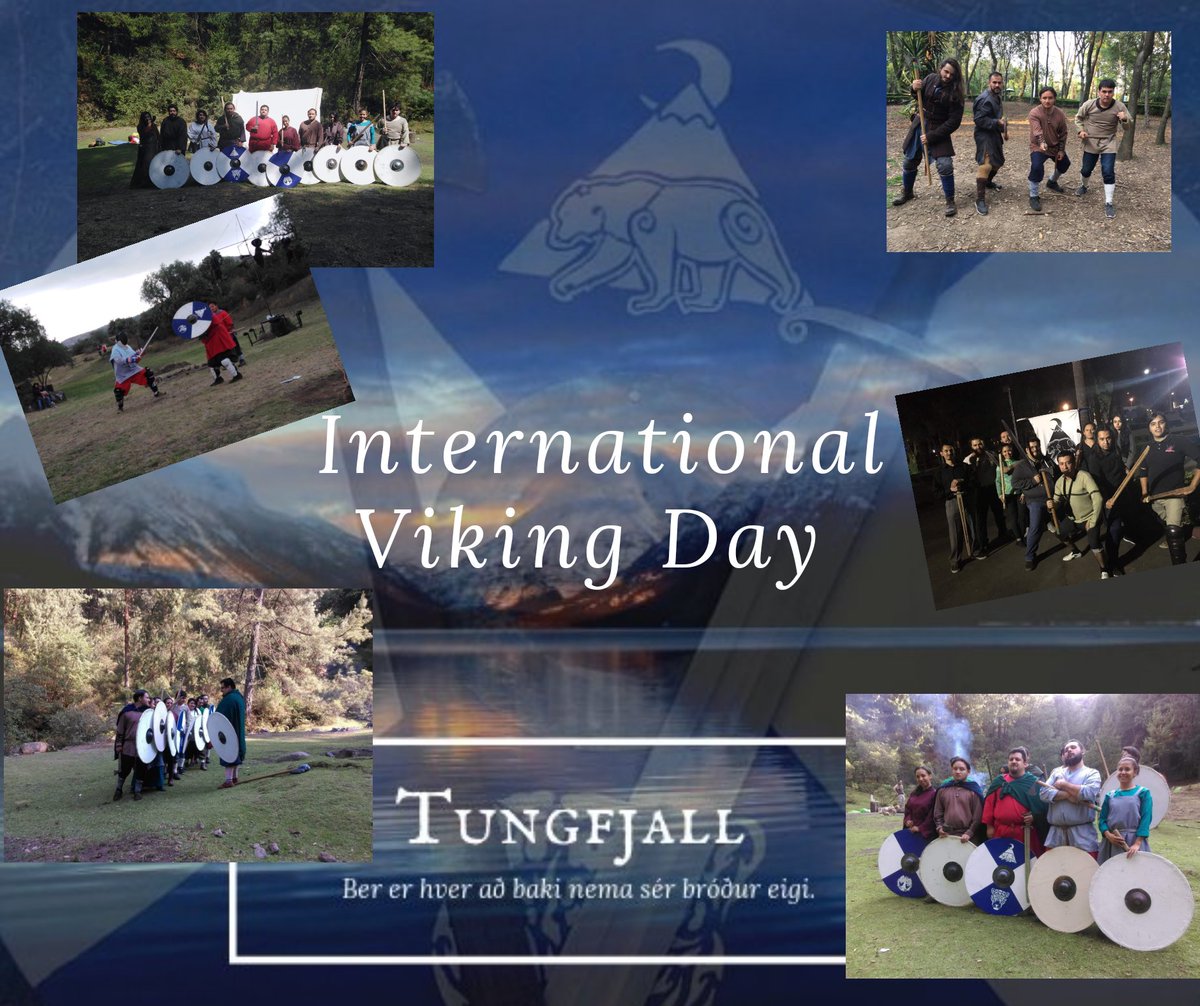Tungfjall's tweet photo. 🇲🇽 Skål to our Viking friends and family around the globe!  
#internationalvikingday  #vikings  #socialdistancing https://t.co/rH9dhtgOrI