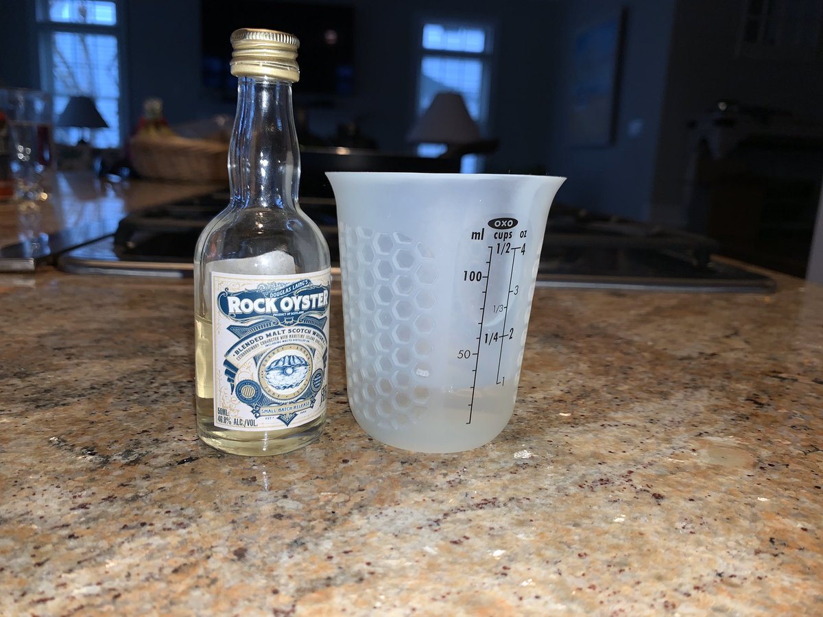 ipk13's tweet photo. Day 55 of social distance whisky drinking. Rock Oyster. Got at the whiskey shop in Islay,  Scotland. I know nothing about it. Not bad #socialdistancedrinking #whisky https://t.co/U2nyFnzteB