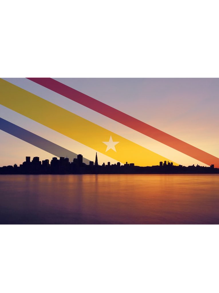 RisingStripesSF's tweet photo. In times like these we do our best to come together and support each other. I believe that an amazing way for people to do that is with a beautiful flag that represents the people and unique community that is San Francisco. This is my flag for that idea... https://t.co/WDldEBQTjd