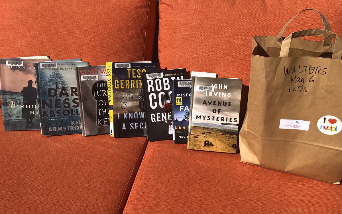 Thank you <a href="/nvdpl/">North Vancouver District Public Library</a> ! Going to be a great Mother’s Day weekend!! Off-screen! No devices! The only question is ... which one to read first?!