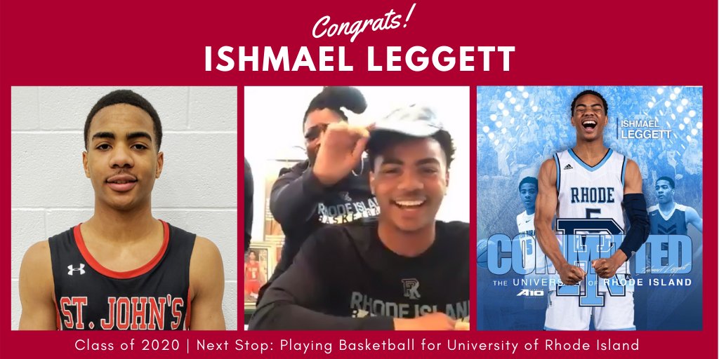 Congrats <a href="/great8ish/">Ishmael Leggett</a>! We know you’ll be an incredible asset to <a href="/RhodyMBB/">Rhody MBB</a> 
❤️⚔️   ➡️➡️   💙🐏