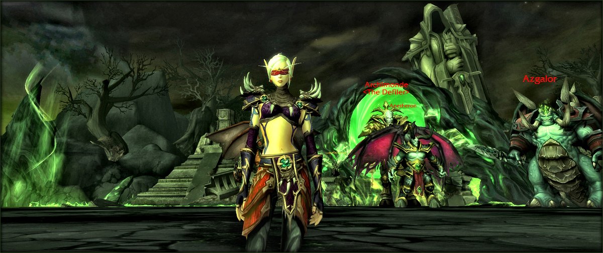 Imperious0212's tweet photo. My #DemonHunter vs, #Archimonde, Mythic!
#Warcraft|#HellfireCitadel https://t.co/gskmNYxPXK