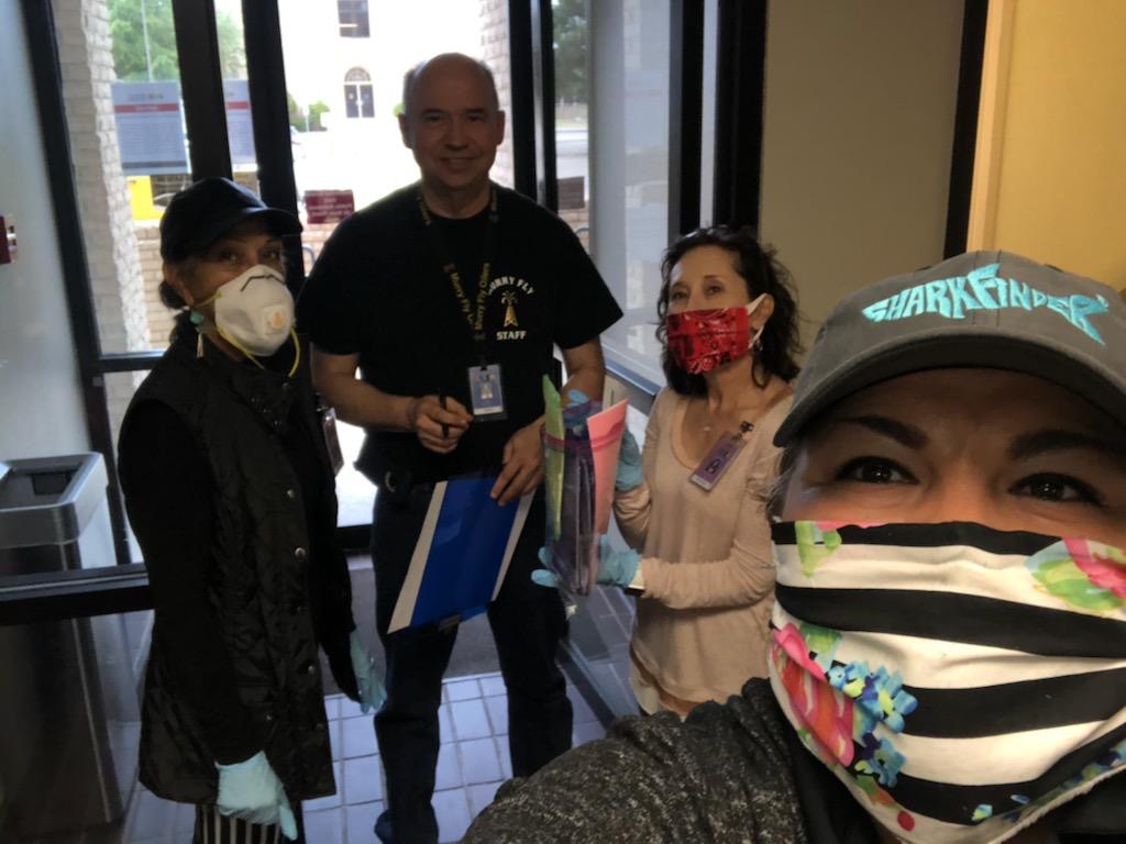 PICKeducation's tweet photo. Thank you to @EctorCountyISD principals for picking up Foldscopes for your students that signed up. We're looking forward to seeing all the discoveries in the #ECISDFoldscope Challenge! #teamECISD #PICKedu https://t.co/zAEO6hKk9s