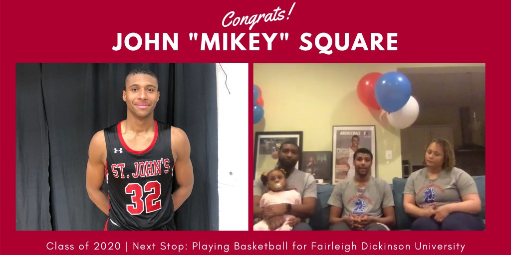 Congratulations Mikey Square! Serious hoops are headed to the Knights! <a href="/FDUKnights/">FDU Knights</a> 🏀3⃣2⃣