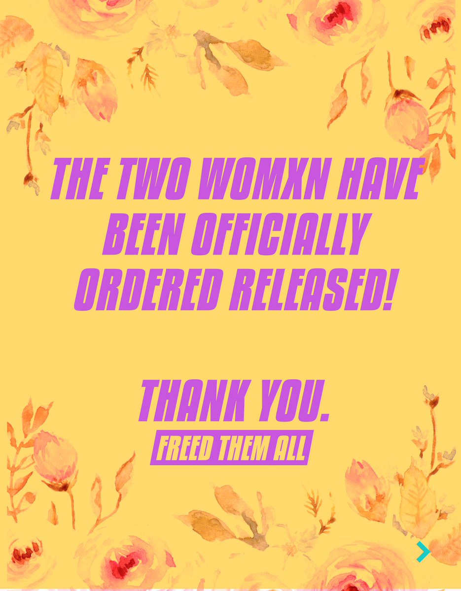 CIYJA's tweet photo. The womxn’s dorm at the Mesa Verde Detention Facility has officially be decarcerated! Thank you all so much for your continuous support. As we prepare to free the men too, please continue donating to our bond fund: https://t.co/pmPASc2CkC

#FreedThemAll #FreeThemAll https://t.co/1Z9rBXewt2