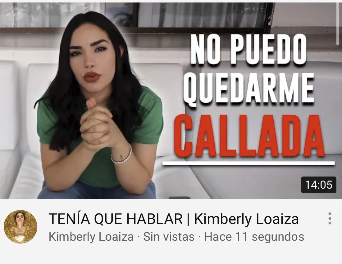 KimberlyLoaiza_'s tweet image. Se que muchos se molestarán por lo que dije en este video, pero ya estoy acostumbrada a que le encuentren lo malo a cualquier cosa mía.