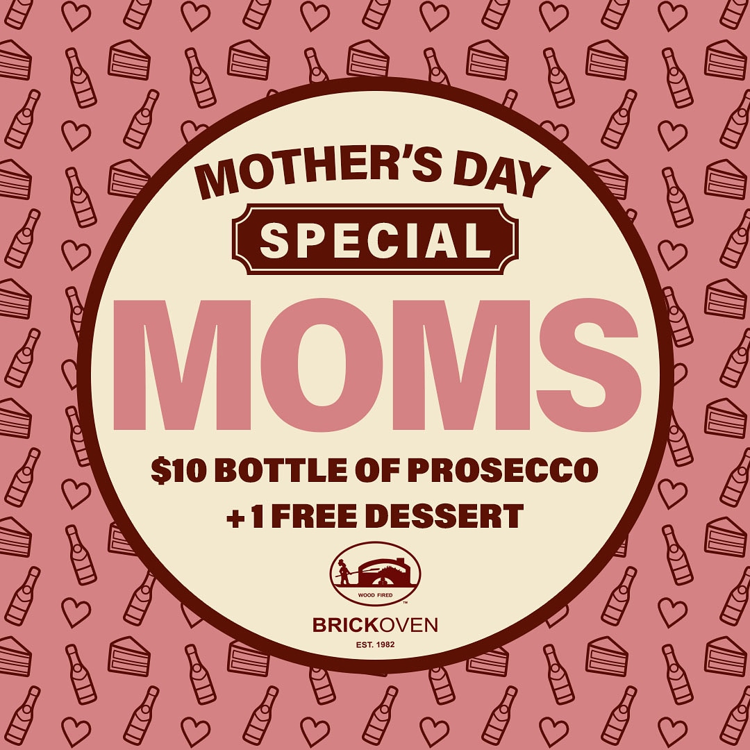 Baretto38th's tweet photo. Your mom called.👩‍👦
She wants you to pick her up the finest things in life: pizzas, bubbles, sweets. 🥂🍕🍰
This promotion available ALL DAY Saturday and Sunday! BECAUSE MOMS, Y'ALL.
Offer with meal purchase only because we gotta pay bills still. ☺️ https://t.co/ZoZaHQunvd