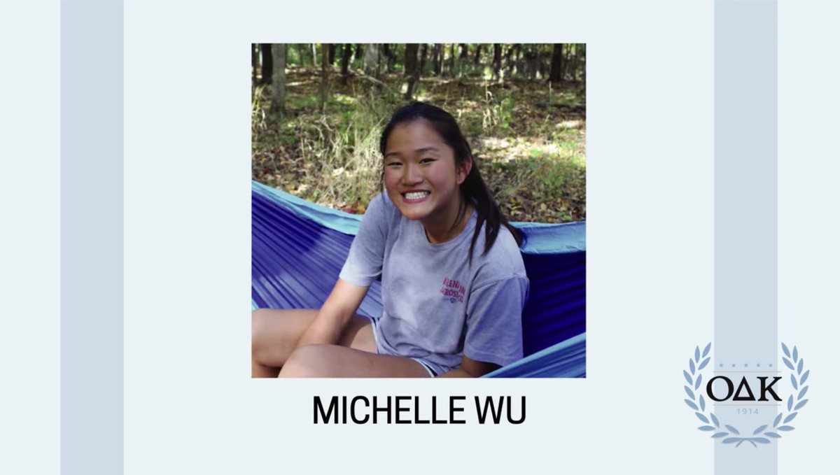 Today, our sister Michelle was tapped into OΔK’s Honor Society! Congrats! We are so proud of you &amp; the impact you have made thus far at Mizzou! ♡