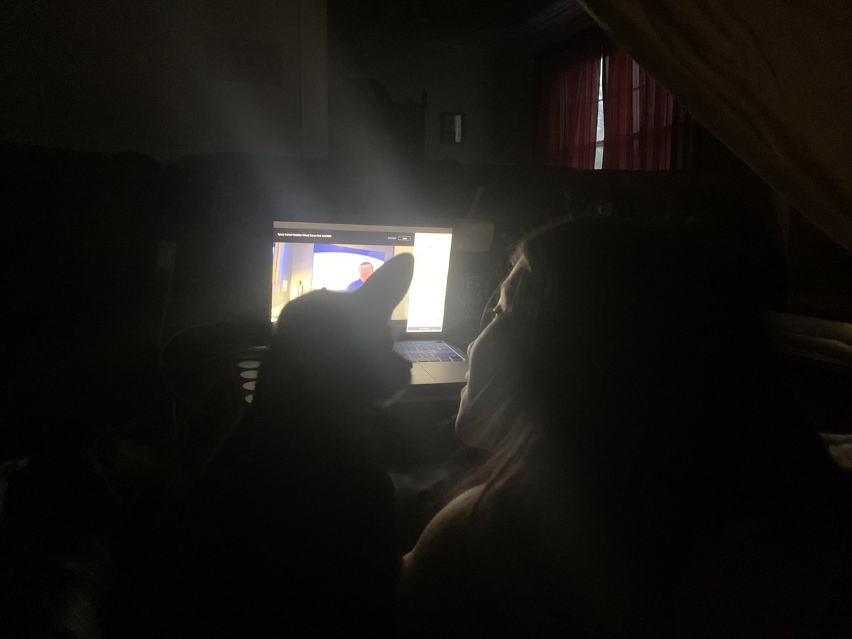 JessieTipling's tweet image. Virtual Camp Out with Space Center Houston #SpaceCenterHOU