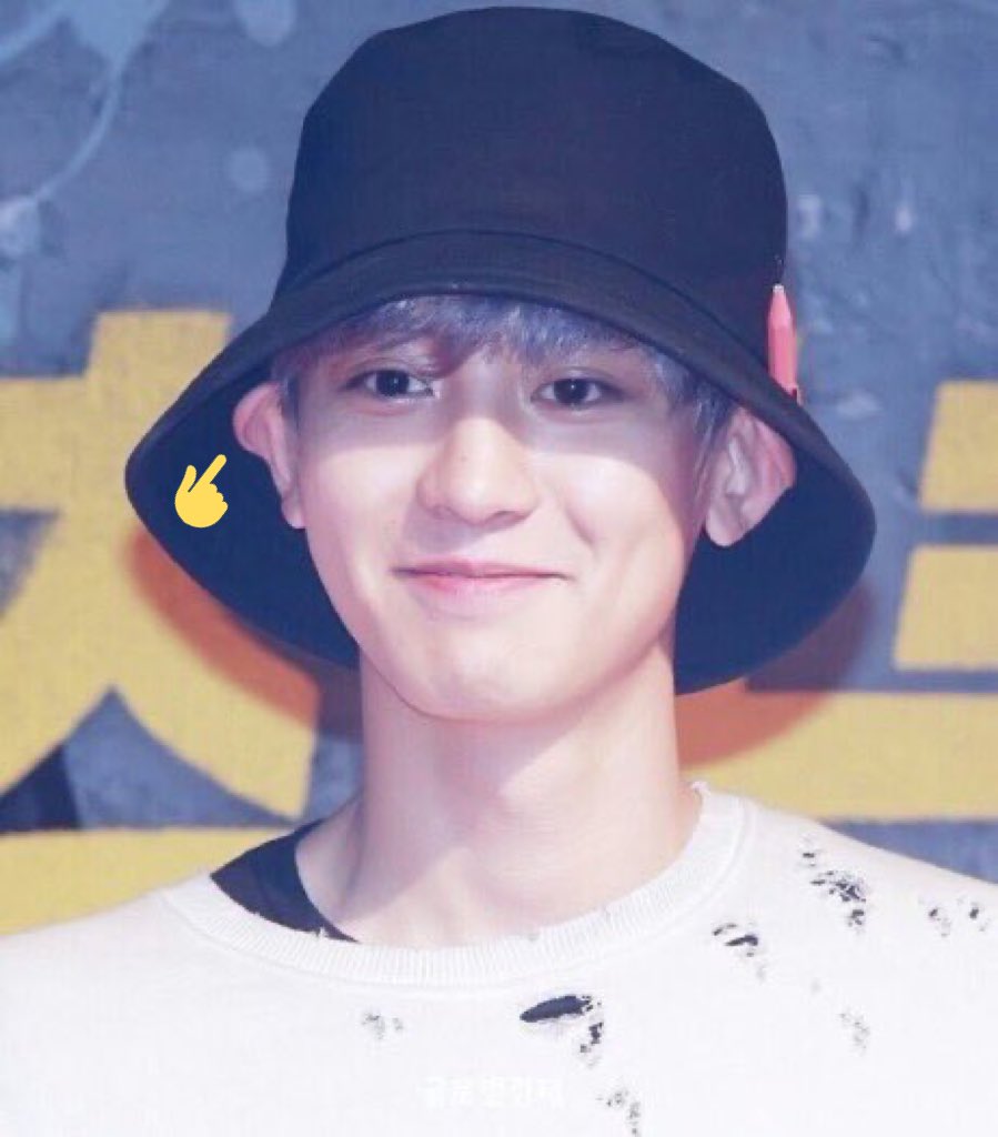 Chanyeol and Lucas’ fashion style: bucket hats!ALSO LOOK AT THOSE BIG FLAPPY EARS THAT ARE FOLDING BC OF THE HATS 