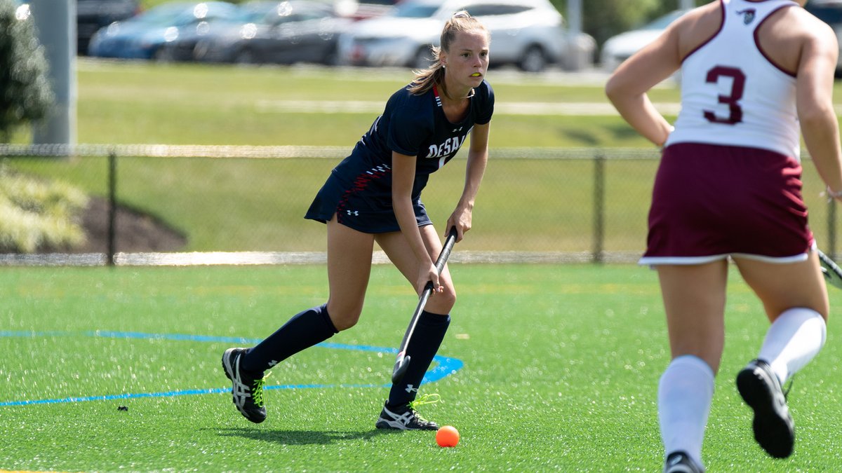 Alumni Night: 2019 alum Catie McGrath DeSales University Field Hockey. Catie scored 16 goals and 3 assists for a team high 35 points for the Bulldogs. Catie was Academic All-MAC, All-MAC Freedom First-team,and MAC Freedom Rookie of the Year! #VALLEYPRIDE <a href="/WVHS_Principal/">Kenneth J Palczewski</a>