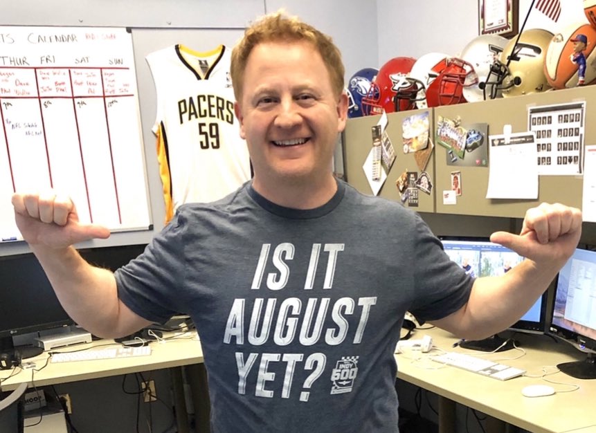 We should have been going IndyCar racing tomorrow at IMS