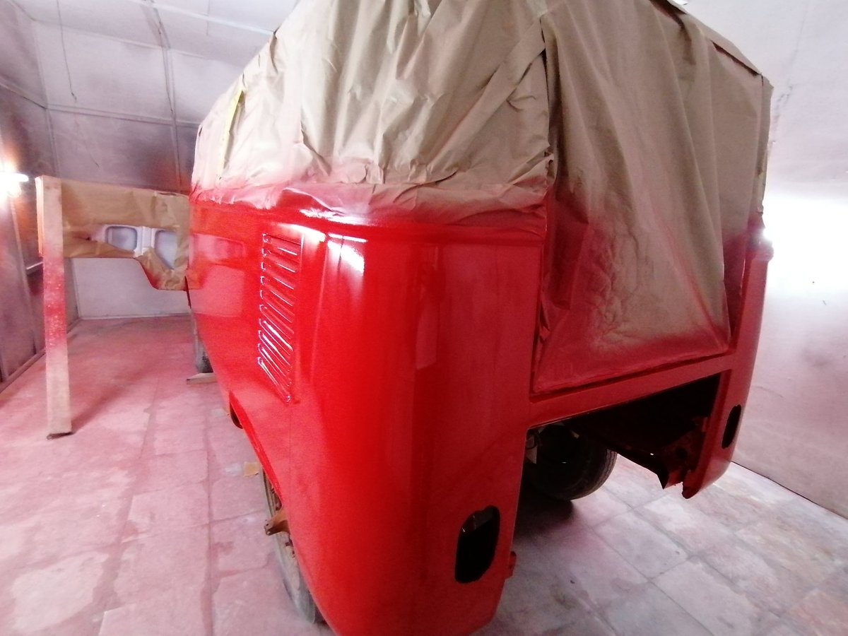 BRClassicCars's tweet photo. And let's paint it!
As customer request.
You could also order yours.
Contact us for more information.
sales@brazilianclassiccars.com
#vwt1 #aircooled #classiccars #vwcamper #vwsplitwindow #vwbus #classiccars https://t.co/eAptC1MjkL