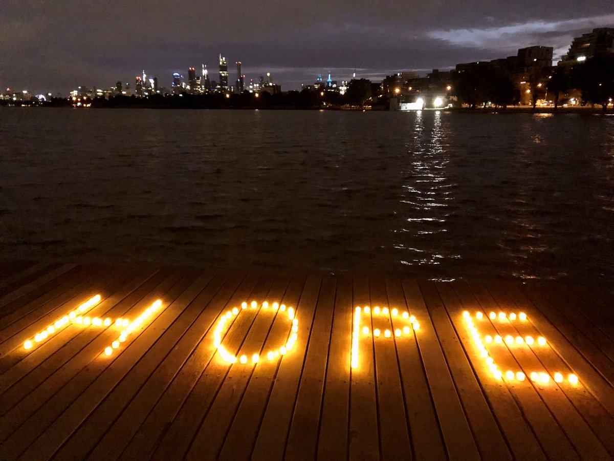 mcrelihan's tweet photo. Can’t describe the feeling doing our DIL walk in Melbourne, knowing that €1.7 million was raised for mental health services @PietaHouse on the @RTELateLateShow in just 2 hours!Now more than ever we all need to be people of hope &amp; light!
#DILSunriseAppeal #DIL2020 #MentalHealth https://t.co/3qRQBvAEpy