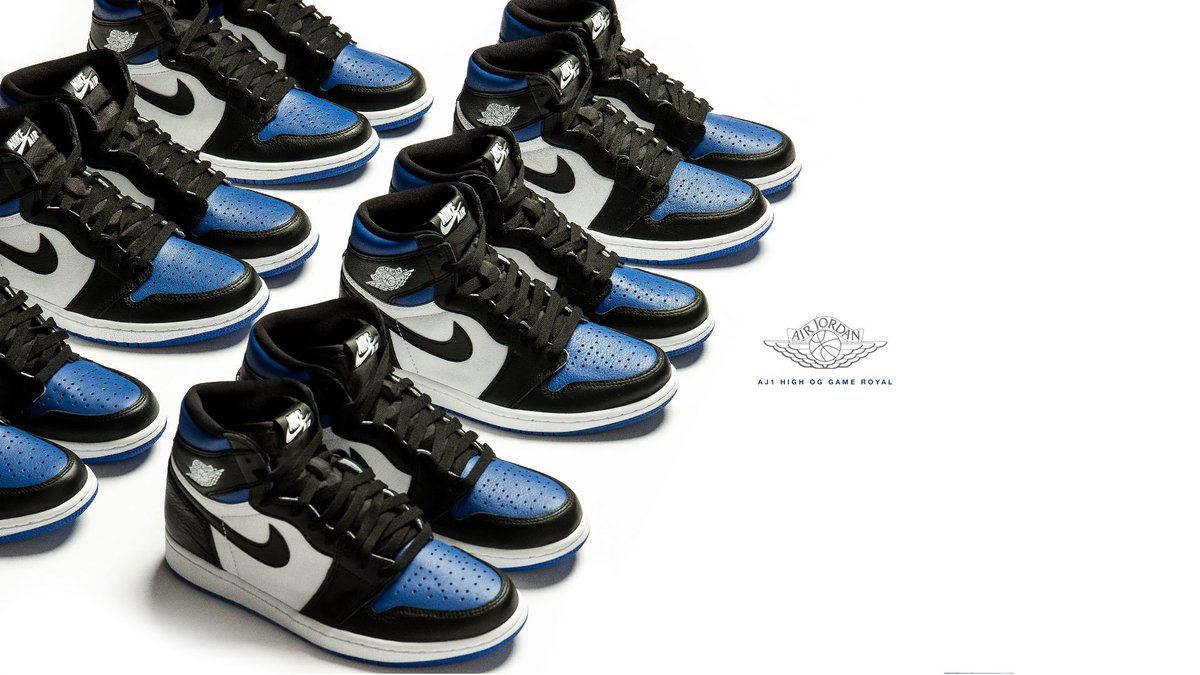 air jordan 1 retro high og royal toe grade school