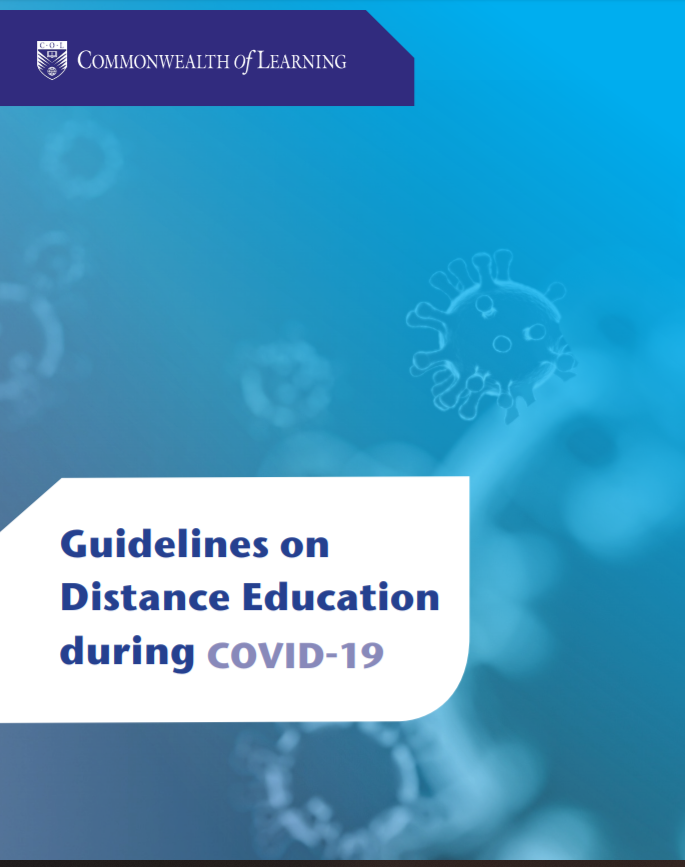 ProfAshaKanwar's tweet photo. COL has just released “Guidelines on Distance Education during COVID-19” as a resource for policy makers and practitioners in the Commonwealth and beyond. https://t.co/5i8M2f194L https://t.co/gRTnBpPHoc