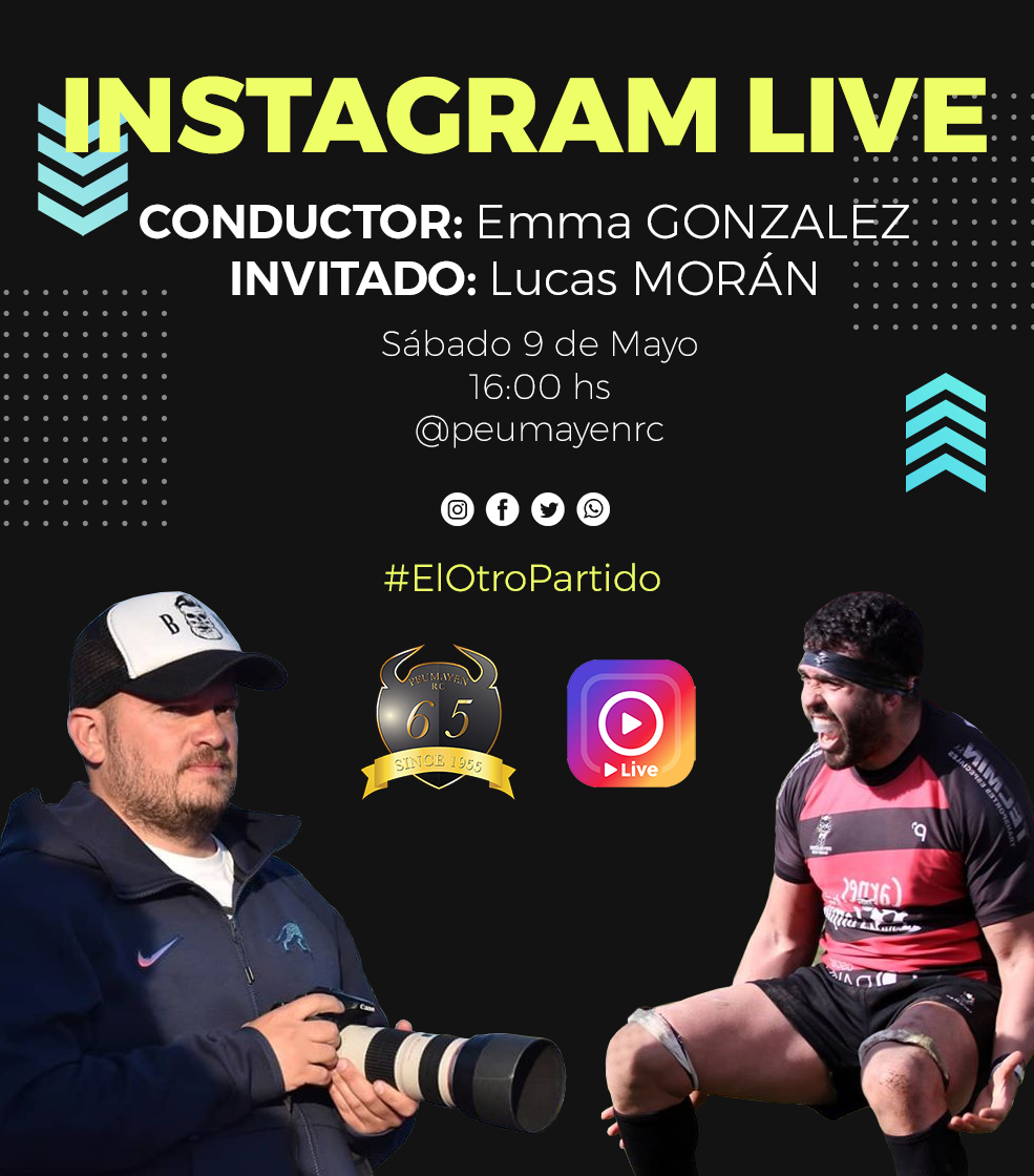 PeumayenRC's tweet photo. Se viene el 2° #InstaLive con @Piazzolista y @MornLucas desde las 16 hs en el Instagram del #Peuma ¡Te esperamos! https://t.co/FYJDpXSl7z