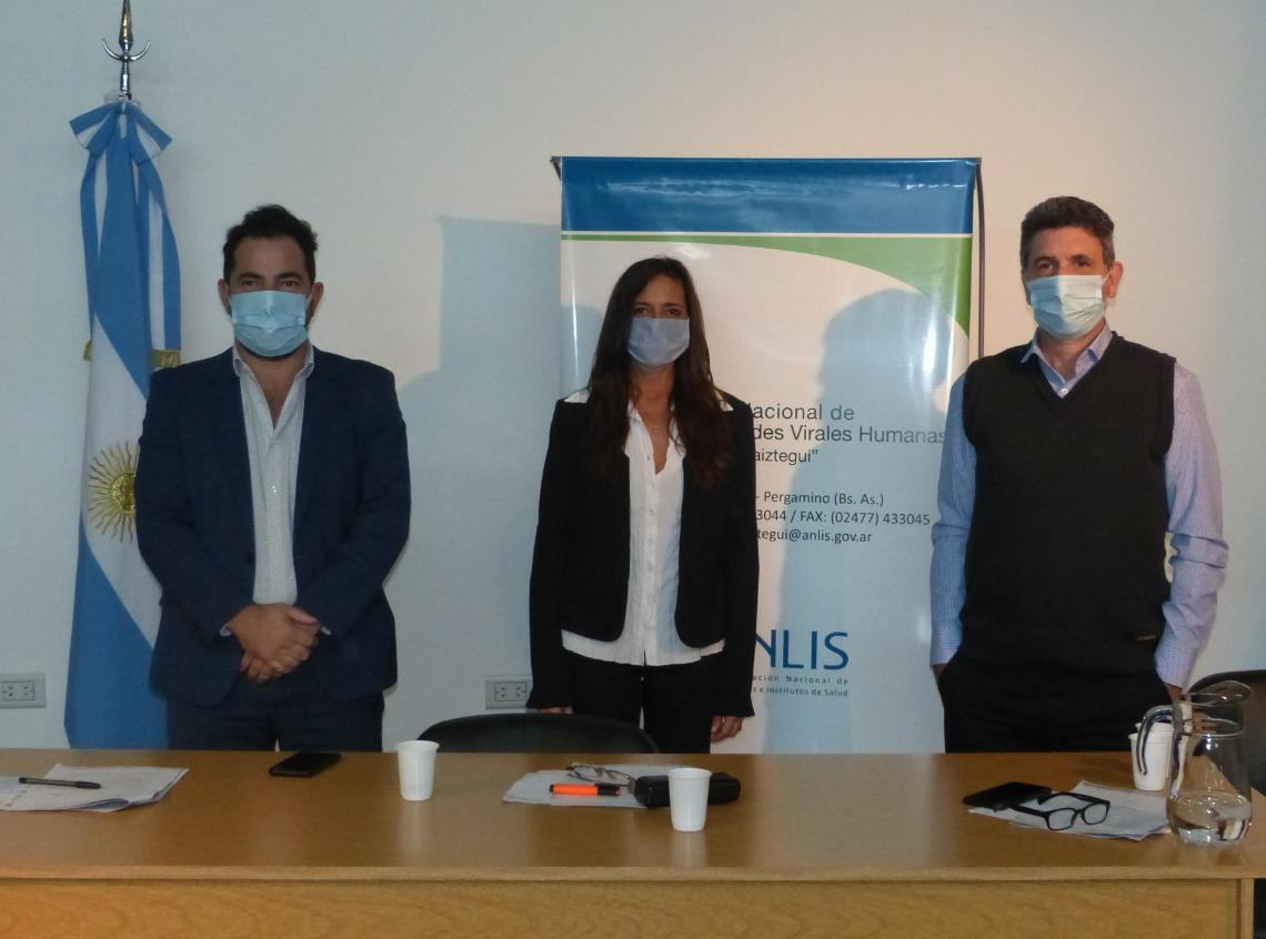 ANLIS_Malbran's tweet photo. ANLIS MALBRAN pone en marcha un plan de desarrollo para volver a pruducir la vacuna  Candid #1 contra la fiebre  hemorrágica en el Instituto Maiztegui de la ciudad de Pergamino.

#saludpublica #Maiztegui  #ArgentinaUnida https://t.co/JXYzKJqXzB