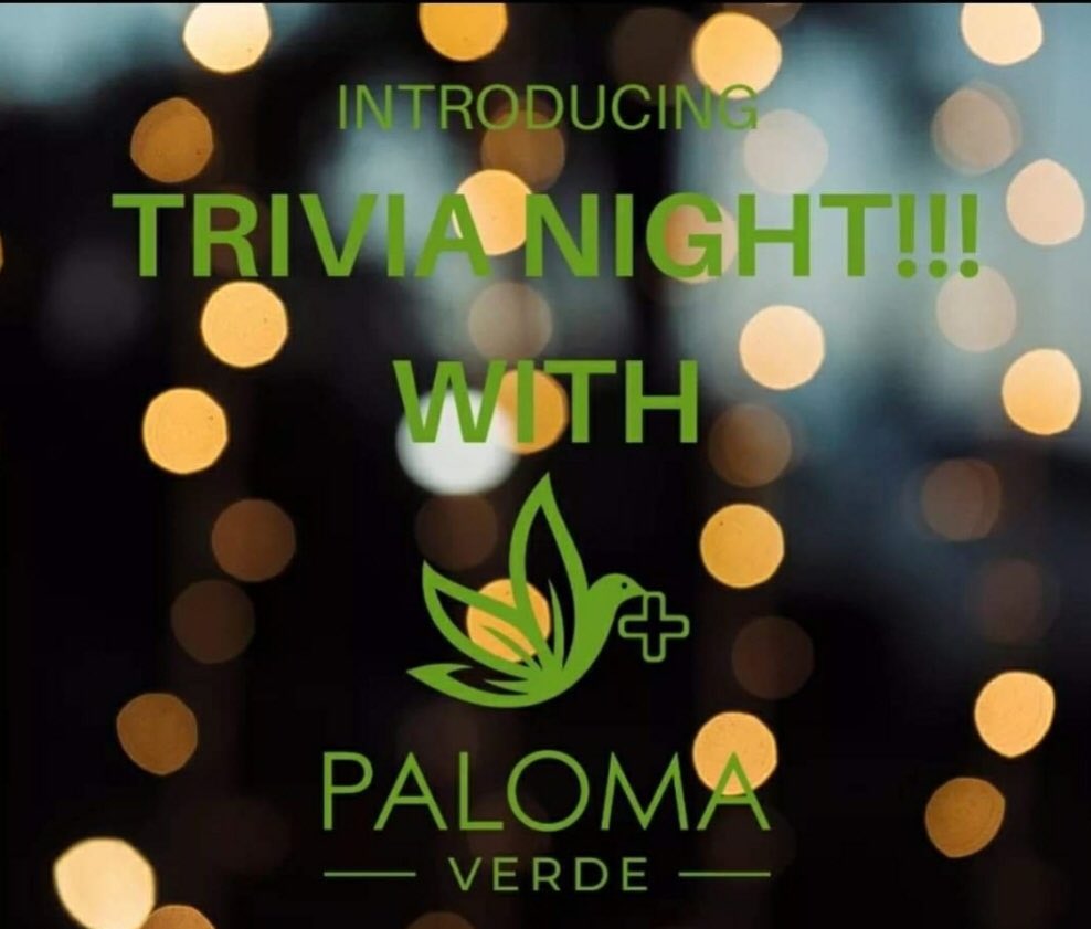 palomaverdecbd's tweet photo. Join us live at 7:30pm CT tonight for some trivia fun and a chance to win some CBD prizes! @palomaverdecbd https://t.co/tASk12FbWN
