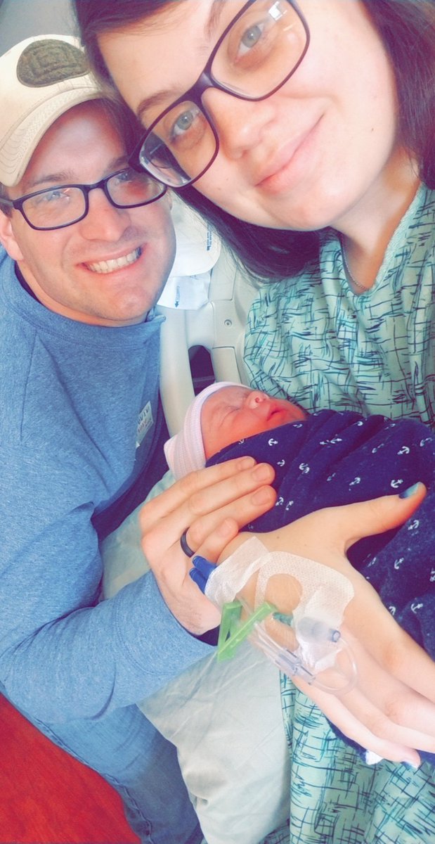 ABSTRACTashlee's tweet photo. Connor William 
Born April 28th
6 pounds 14 oz 19 inches 
💙💙💙💙 https://t.co/8eP9ibL04T