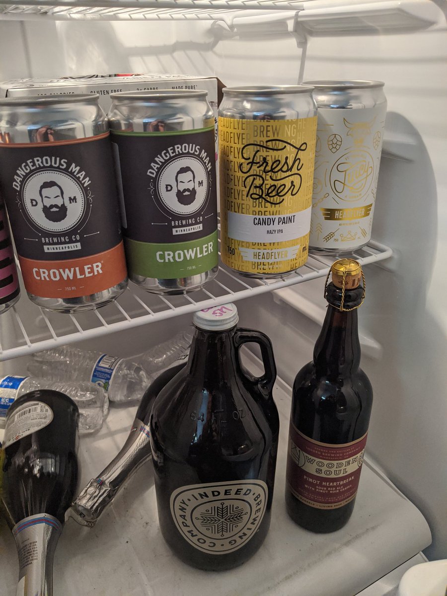 BoatwrightJon's tweet photo. Made a beer run today! Got some good stuff from @DangerousMan7 @HeadFlyerBrew @indeedbrewing #supportlocal https://t.co/e6Lh9IOKBi