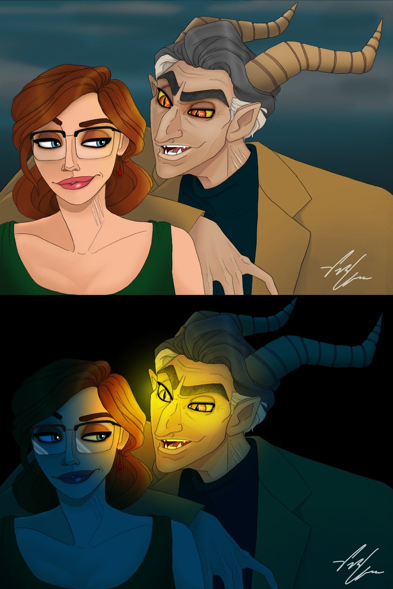 PiperartC's tweet photo. Almost done with my #Trollhunters re-binge. I'm not ready for it to end. I need more Barbara and #Strickler!😭💕
The least I could do is contribute some fanart.
#stricklake #stricklander #trollhuntersfanart #illustration https://t.co/1TgmDw3Dwu
