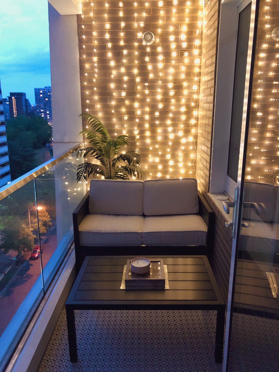 Almost died making this happen. But here’s my balcony before and after. 🥰✨