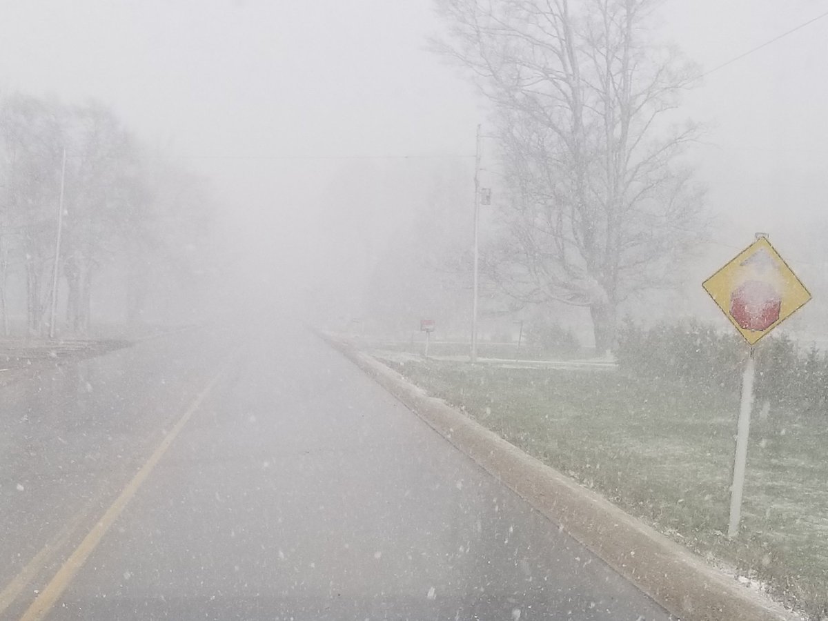 Then there was a snow storm.....