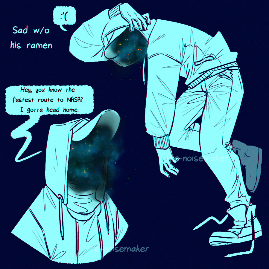 Poppymouth_'s tweet photo. A star boy stuck on earth looked up at the sky and saw his kin. So far away, he grew a bit lonely. “I need to find a way home,” he said. And thus started an unconventional journey through the human experience. 
#art #stars #outer_space #space #aesthetic https://t.co/wd52euzjl0