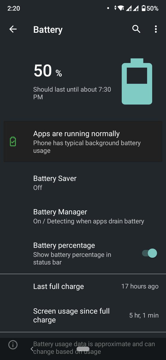 vlat4e1's tweet photo. #mia3 #MiA3Update #mia3EU #Xiaomi Ok here is the final thoughts of new #Android10 update: its awesome, no single bug, two days I'm testing (almost everything before mentioned like an issue) and yup bug free, it's nice refresh, here screenshot: battery it's 50% and 5h on screen😎 https://t.co/vfW82PtZ8N