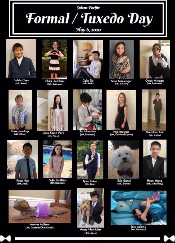 SolanaPacific's tweet image. Formal attire day was this week’s SP Student Leadership Council spirit day! Next week on Wednesday is Sports Day! Send in your photos to be included ... #sbsdedu #sbsdsp