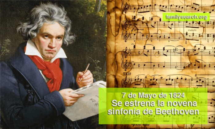 En Viena, un 8 de mayo de 1824, se estrena la Novena Sinfonía del compositor alemán Ludwig van Beethoven, diez años después del estreno de su Octava Sinfonía.
Mira el árbol genealógico de este brillante compositor aquí 👇
familysearch.org/tr…/pedigree/landscape/LCYS-KPG
