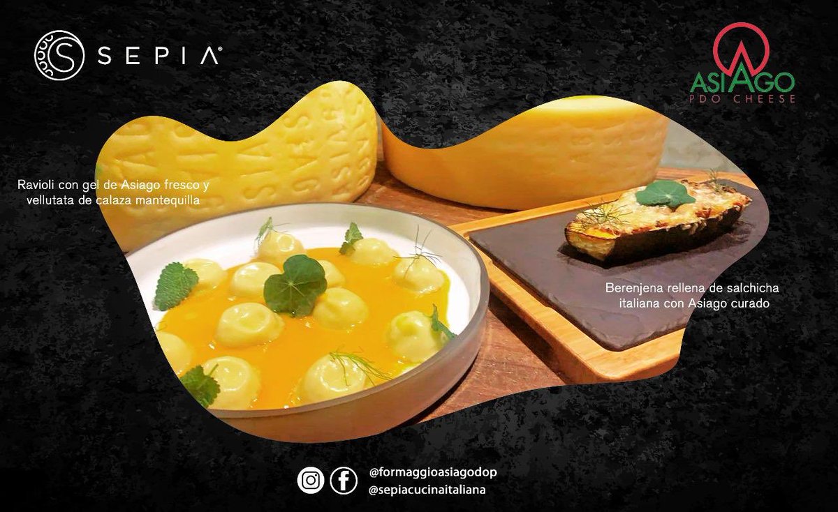 A partir de hoy encuentra estos dos nuevos platillos en nuestro #menú #delivery &amp; pick and go, elaborados con #queso asiago🧀 ¡No te quedes sin probarlo! 
.
.
#pickandgo #nocuelgueselmandil #loimportanteyloprimeroessalvaralcocinero #foodie #food #tastyfood