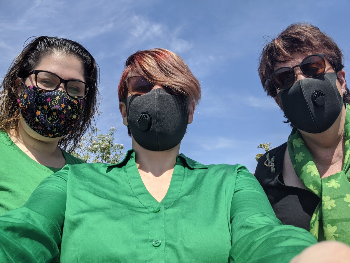 terroshealth's tweet photo. Terros Health is celebrating #MentalHealthMonth with GREEN Fridays! Our staff are wearing green every Friday to support our patients and team members who provide mental health care and support services, #InspiringChangeforLife - all while safely #socialdistancing! https://t.co/K8juXpoeQg