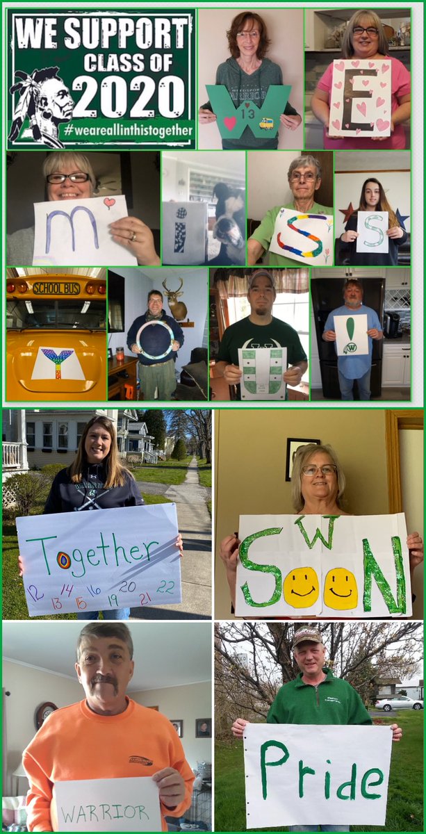 AmyNemec's tweet photo. Weedsport Bus Drivers 🤍💚🚌 #wemissourkids https://t.co/CKeZyrglFU