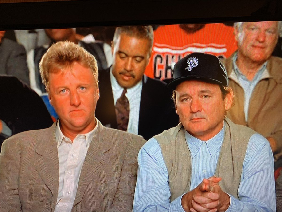 MrsMadsen05's tweet photo. Watching Space Jam with the family, forgot about this local shoutout to the @StPaulSaints at the end of the movie. 😂 #oldschool #classicsnight https://t.co/NI8IfDrr71